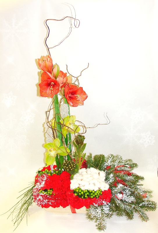 Новогоднее (Ng 16) из Новый год - Интернет магазин цветов ЭДЕМ в Хабаровске