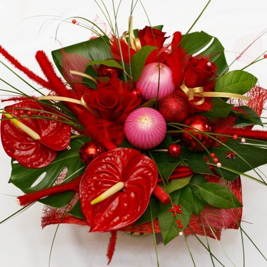 Новогоднее (Ng 65) из Новый год - Интернет магазин цветов ЭДЕМ в Хабаровске