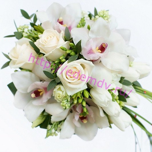 Букет невесты (Ibn120) из Букет невесты - Интернет магазин цветов ЭДЕМ в Хабаровске