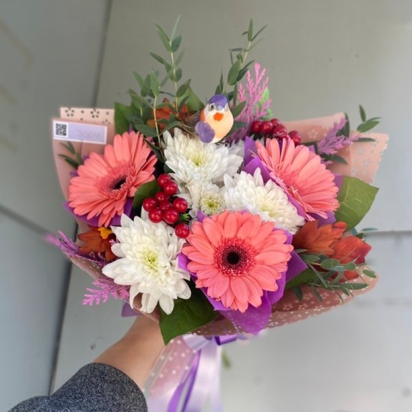 Букет 1 сентября (1с56) из 1 Сентября - Интернет магазин цветов ЭДЕМ в Хабаровске