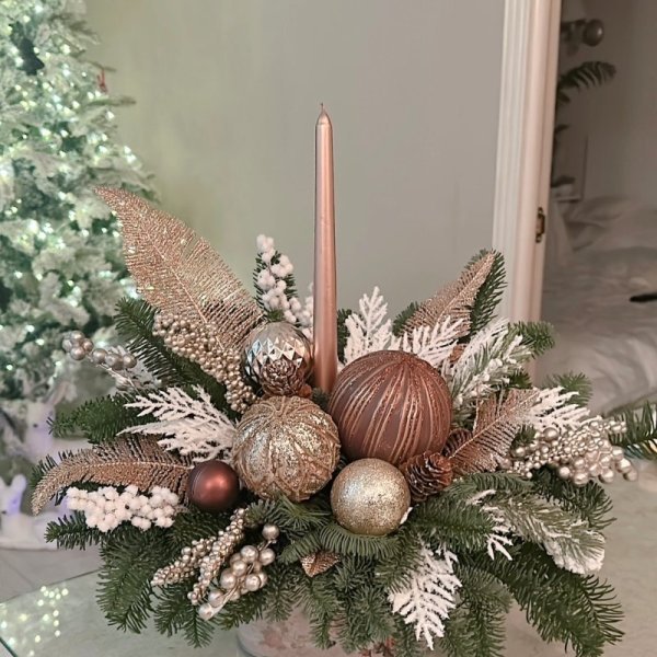 Новогодняя композиция (НГ5) из Новый год - Интернет магазин цветов ЭДЕМ в Хабаровске