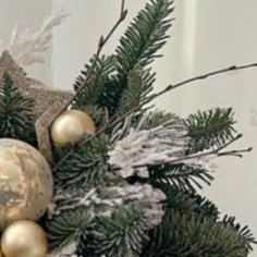 Новогодняя композиция (Нг010) из Новый год - Интернет магазин цветов ЭДЕМ в Хабаровске